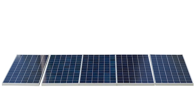 Foto energia renovável de painel solar