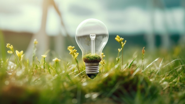 La energía verde y un futuro brillante