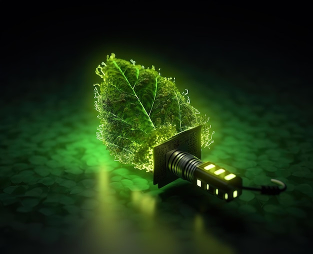 Foto energía verde