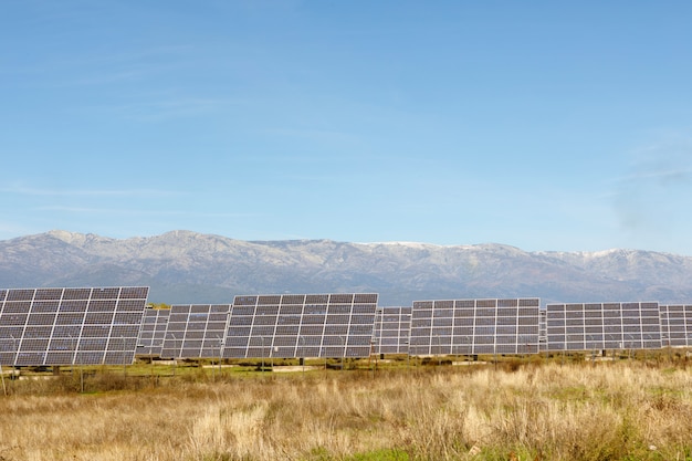 Energieanlage mit Sonnenkollektoren