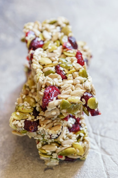 Energieriegel - Snack für ein gesundes Stillleben