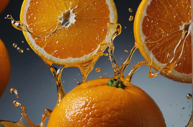 Energisierender Orangensaft