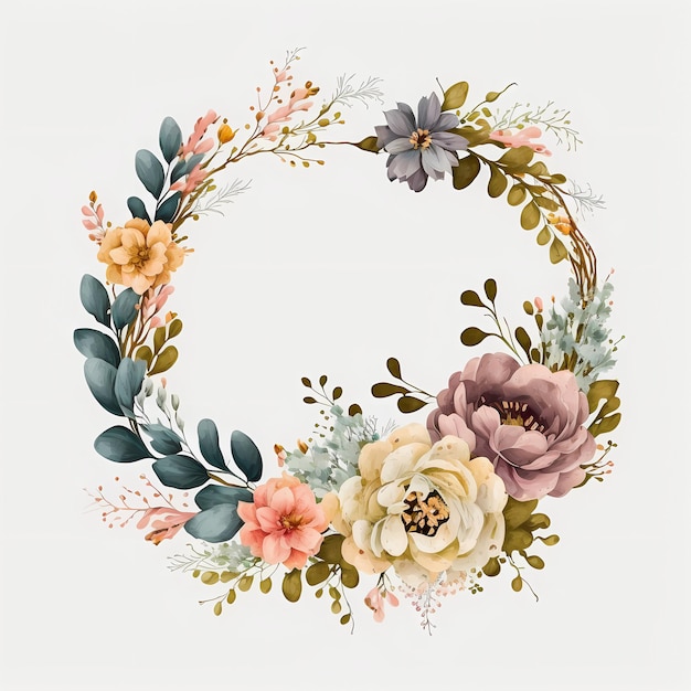 Enfeite seus designs de cartão com guirlandas de flores deslumbrantes Um guia para criar lindos florais