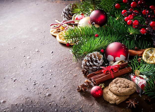 Enfeites de natal com caixas de presente