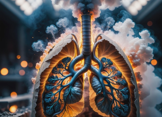 con enfermedad pulmonar obstructiva crónica con humo