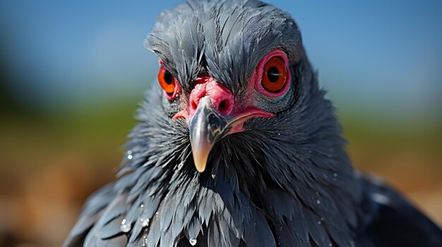 enfoque selectivo de las aves