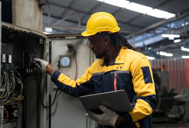 engenheiro africano