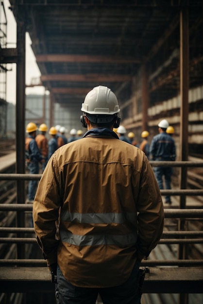 Engenheiros estão alugando equipes em edifícios altos e analisando projetos de construção inacabados