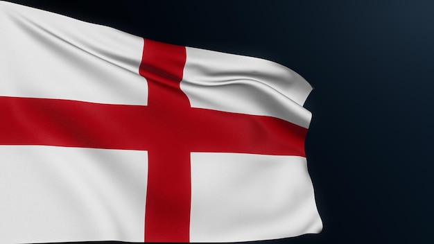 England-Flagge Saint George's Cross englisches Symbol