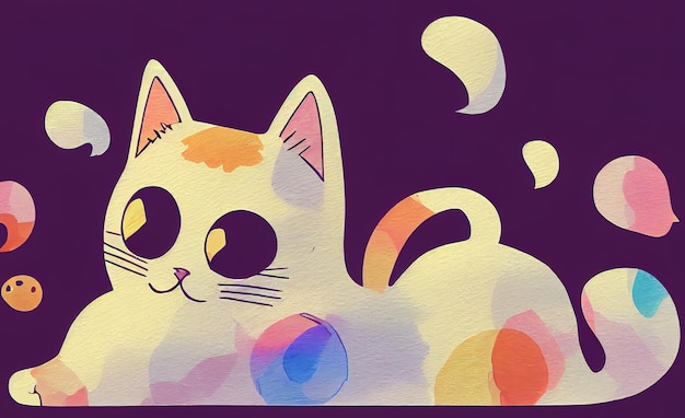 Foto engraçado gatinho ruivo sorrindo na frente de um fundo branco