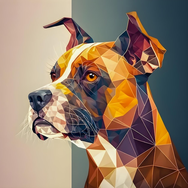 Engraçado Hipster Ilustração de arte de cachorro fofo Cães antropomórficos