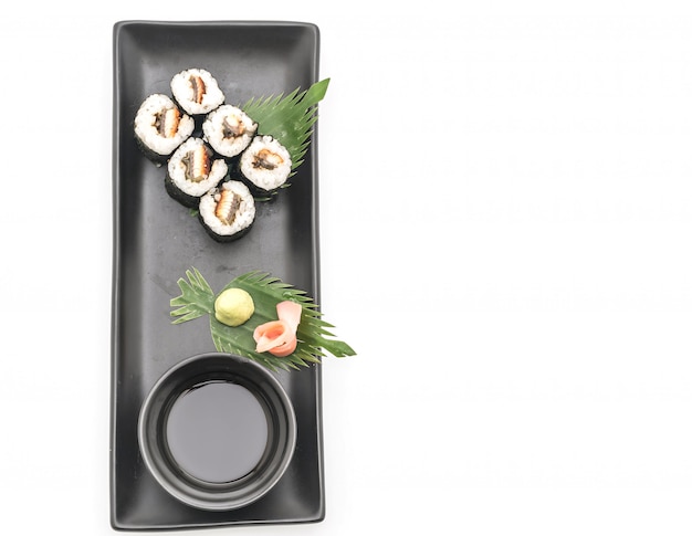 enguia maki sushi- estilo de comida japonesa