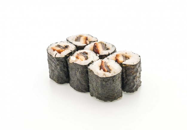 enguia maki sushi- estilo de comida japonesa