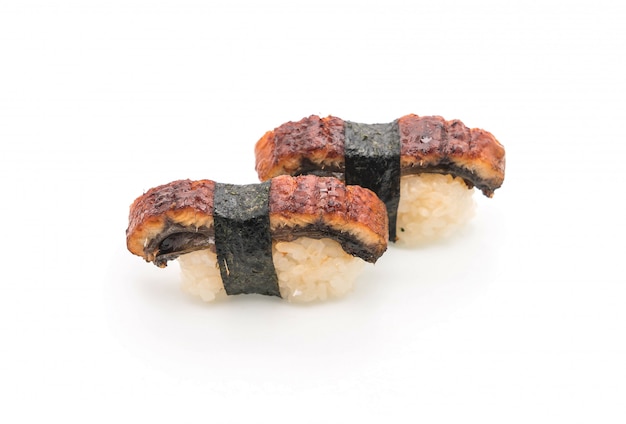 enguia nigiri sushi - estilo de comida japonesa