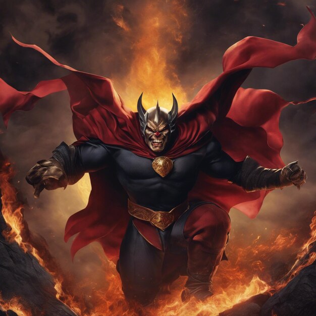 Enigma ardiente Etrigan el demonio DC hechicero oscuro