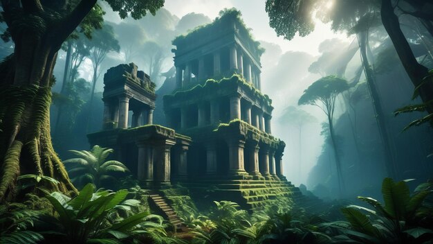 Las enigmáticas ruinas de la selva tropical