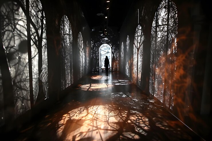 El enigmático pasillo de las sombras y la luz
