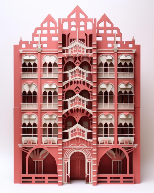 Enormes edificios construidos con ladrillos rojos