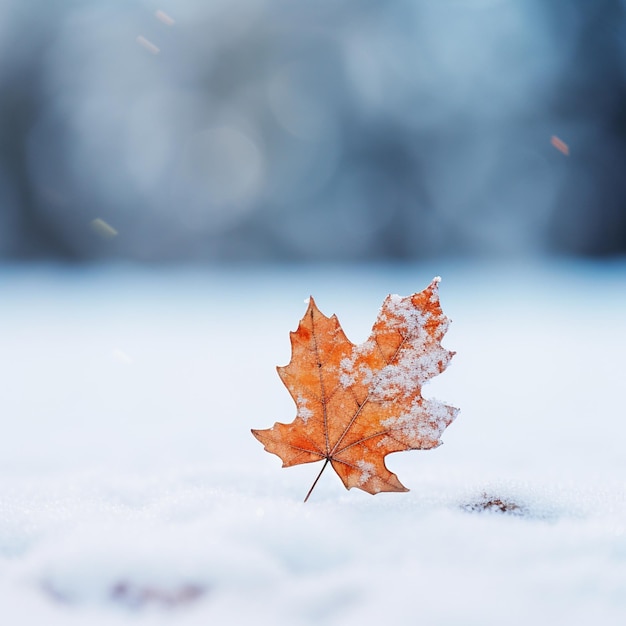 enquanto os detalhes intrincados da natureza se fundem com a pureza do abraço do inverno