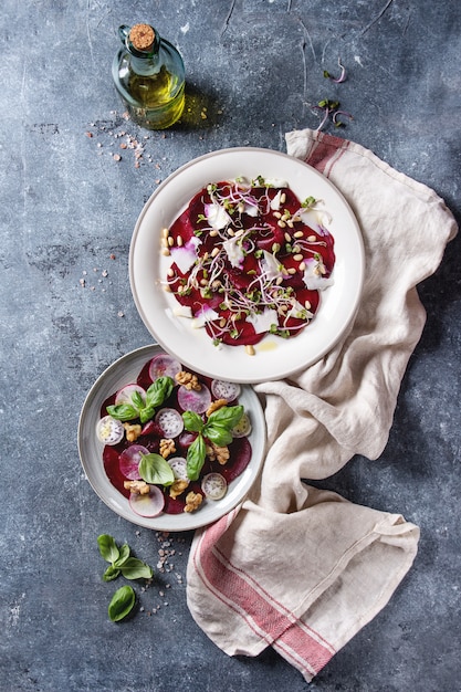 Ensalada De Carpaccio De Remolacha