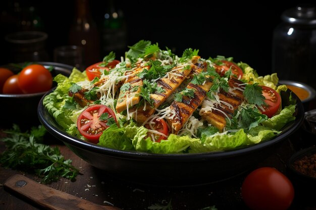 La ensalada César Es un plato delicioso