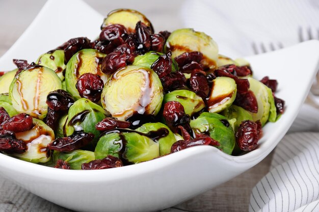 Ensalada de coles de Bruselas