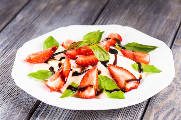 Ensalada de fresas