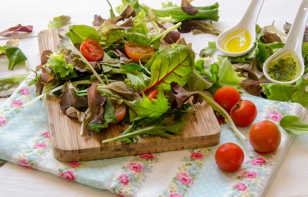 Ensalada fresca con verduras