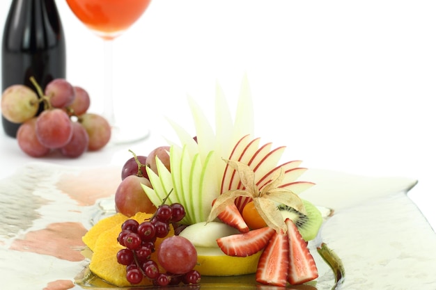 Ensalada de frutas de colores