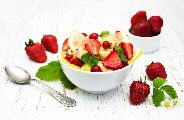 Ensalada Con Frutas Frescas.