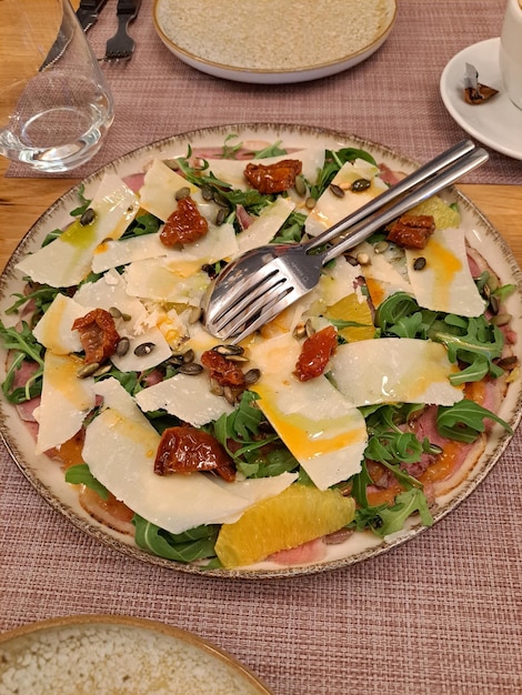 Foto ensalada mediterránea