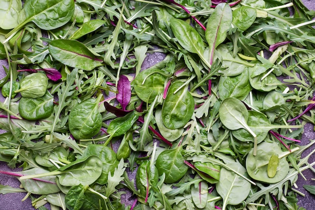 Ensalada mixta de hojas