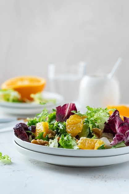 Ensalada de naranjas y nueces