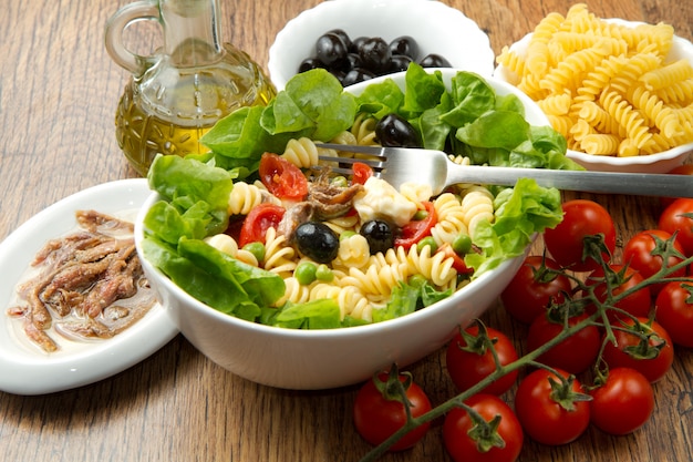 ensalada de pasta