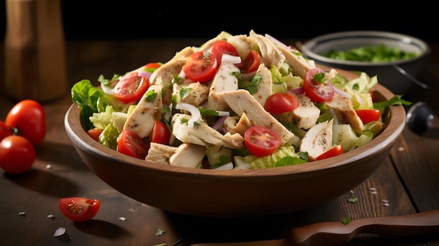 Ensalada de pollo