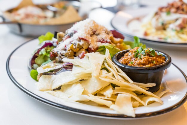 Ensalada De Tacos Mexicanos