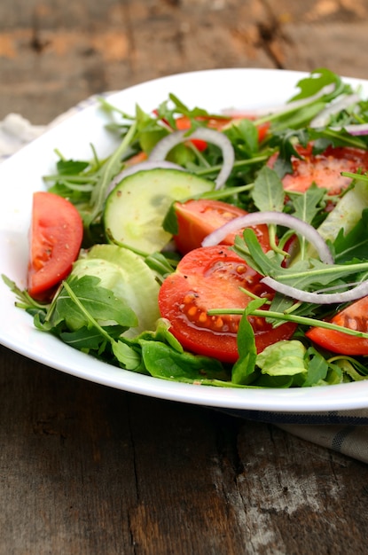 Ensalada de vegetales frescos