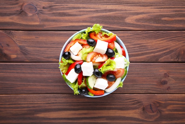 Ensalada de verduras frescas