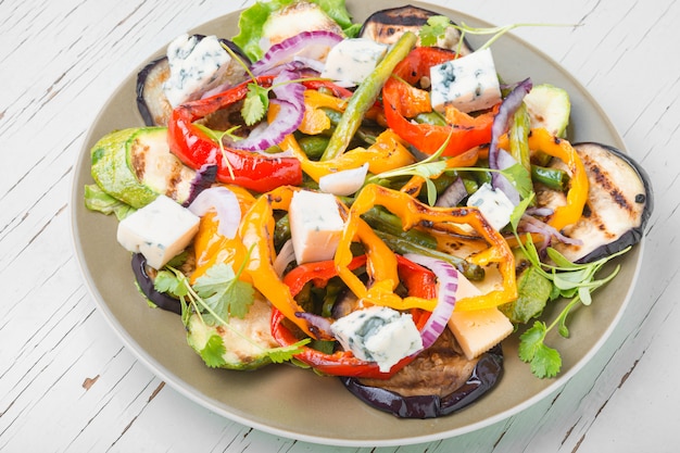 Ensalada de verduras a la plancha