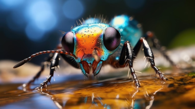 Entdecken Sie die magische Welt der Ameisen und des lebendigen Regenbogens