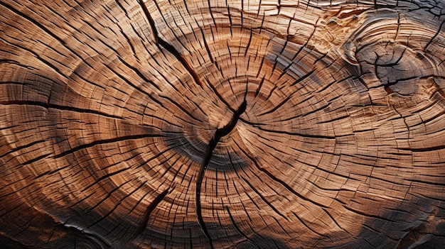 Entdecken Sie die natürliche Anziehungskraft einer strukturierten Holzschnittoberfläche