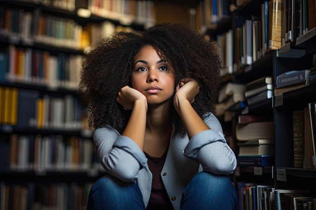 Enthüllung der Suche Der zweifelhafte Kampf einer afroamerikanischen Studentin an der Universität Li