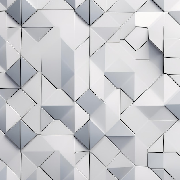 Enthüllung des geometrischen Mosaiks Eine moderne Variante des Keramikfliesendesigns