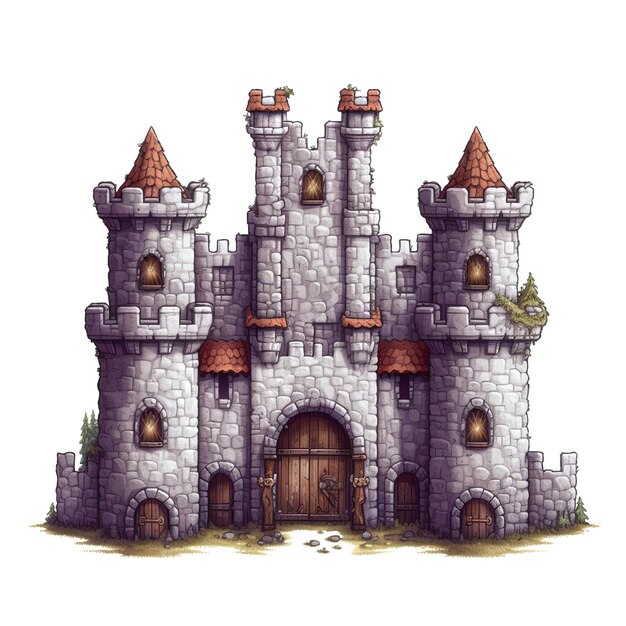 Foto entorno con un castillo