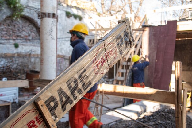 entorno de construcción