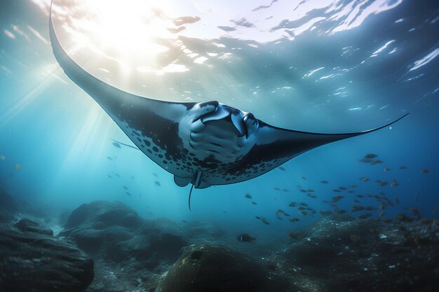 Foto en el entorno natural del océano fotografía del océano