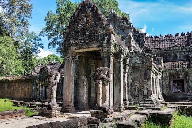 Entrada al antiguo templo de Preah Khan