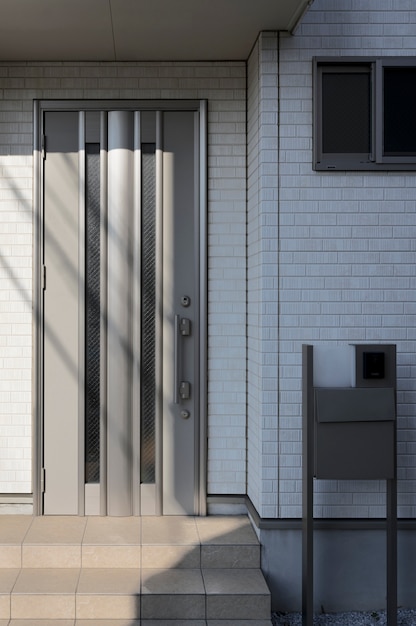 Entrada de una casa japonesa