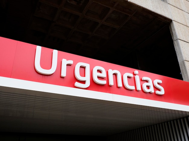 Entrada de Urgências em Valência, Espanha