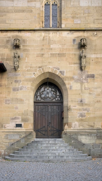 Entrada de la iglesia